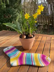 handgestrickte Wohlfühlsocken